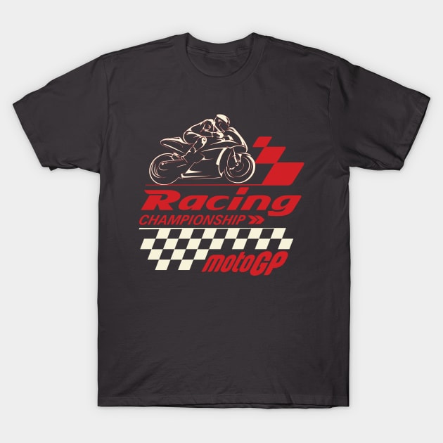 MotoGP Racing Championship T-Shirt by CGD